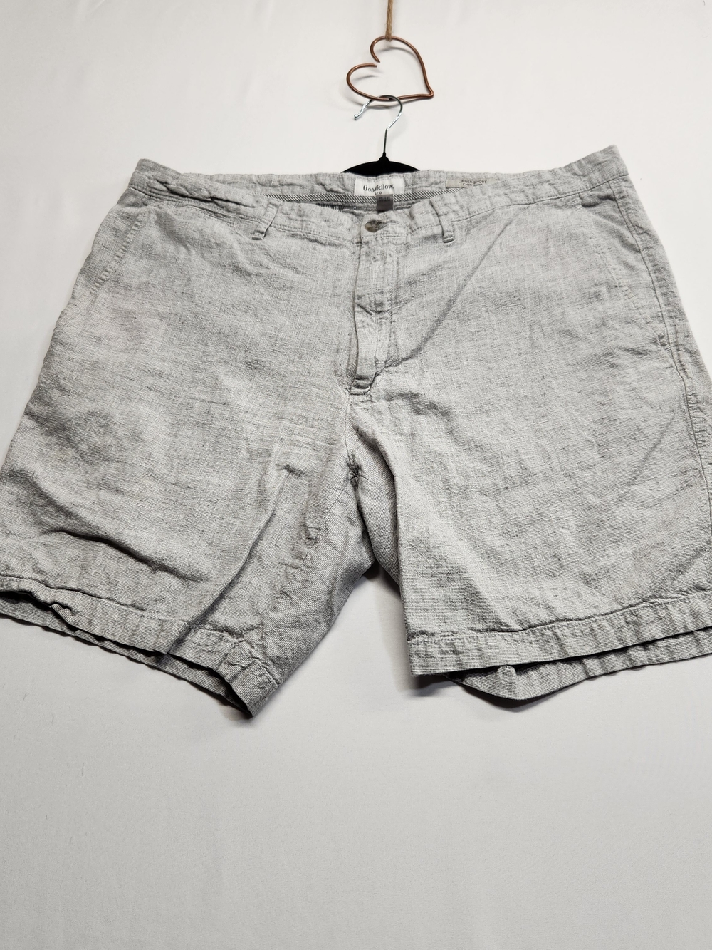 ⭐️Goodfellow & Co Men’s Linden Flat Front Linen-Blend Chino Shorts — Size 40